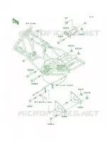 Frame Fittings pour Kawasaki Bayou 220