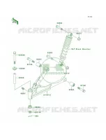 Front Suspension pour Kawasaki Bayou 220