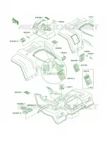 Labels pour Kawasaki Bayou 220