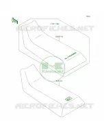Seat pour Kawasaki Bayou 220