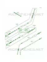 Cables pour Kawasaki Bayou 300