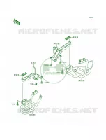 Footrests pour Kawasaki Bayou 300