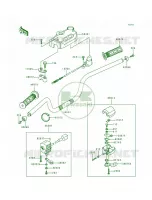 Handlebar pour Kawasaki Bayou 300