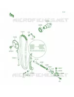 CamshaftsTensioner pour Kawasaki Bayou 300