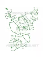 Engine Covers pour Kawasaki Bayou 300