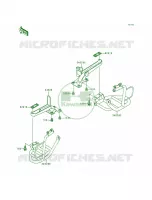 Footrests pour Kawasaki Bayou 300