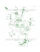 Fuel Tank pour Kawasaki Bayou 300