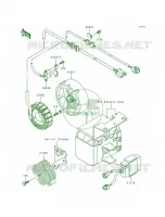 Generator pour Kawasaki Bayou 300