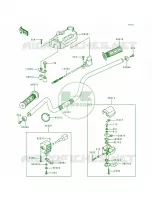 Handlebar pour Kawasaki Bayou 300