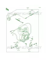 Optional PartsCooling Fan pour Kawasaki Bayou 300