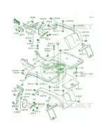 Rear Fenders pour Kawasaki Bayou 300