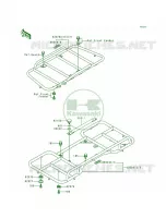 Carrier pour Kawasaki Bayou 300