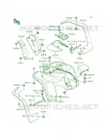 Front Fender pour Kawasaki Bayou 300