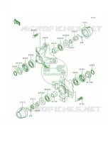 Front Hub pour Kawasaki Bayou 300