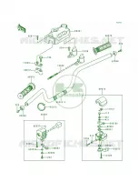 Handlebar pour Kawasaki Bayou 300