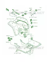 Label pour Kawasaki Bayou 300