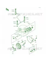 Oil Pump pour Kawasaki Bayou 300