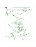 Optional PartsCooling Fan pour Kawasaki Bayou 300