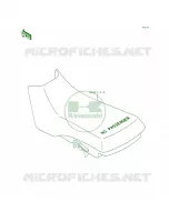 Seat pour Kawasaki Bayou 300