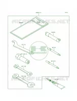 Tool pour Kawasaki Bayou 300