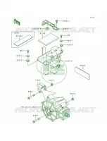 Battery Case pour Kawasaki Bayou 300 4X4