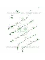 Cables pour Kawasaki Bayou 300 4X4