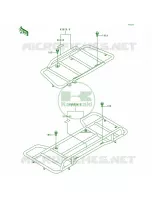 Carriers pour Kawasaki Bayou 300 4X4