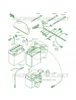 Chassis Electrical Equipment pour Kawasaki Bayou 300 4X4