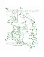 Control pour Kawasaki Bayou 300 4X4