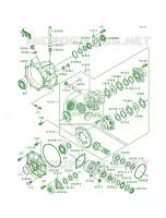 Drive ShaftDifferential pour Kawasaki Bayou 300 4X4
