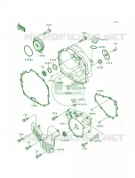 Engine Covers pour Kawasaki Bayou 300 4X4