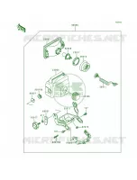 Optional PartsHeadlight pour Kawasaki Bayou 300 4X4