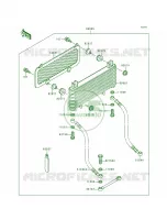 Optional PartsRadiator pour Kawasaki Bayou 300 4X4