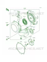 Recoil Starter pour Kawasaki Bayou 300 4X4