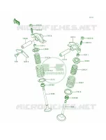 Valves pour Kawasaki Bayou 300 4X4