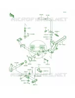 Brake Pedal pour Kawasaki Bayou 300