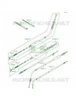 Cable pour Kawasaki Bayou 300