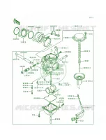 Carburetor pour Kawasaki Bayou 300