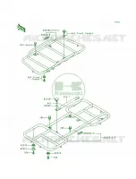 Carrier pour Kawasaki Bayou 300