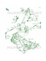 Frame pour Kawasaki Bayou 300
