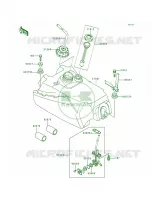Fuel Tank pour Kawasaki Bayou 300