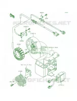Generator pour Kawasaki Bayou 300
