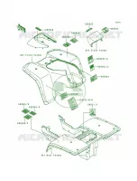 Label pour Kawasaki Bayou 300