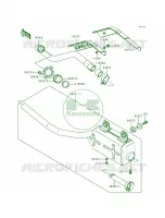 Muffler pour Kawasaki Bayou 300