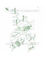 Oil Pump pour Kawasaki Bayou 300