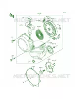Recoil Starter pour Kawasaki Bayou 300