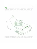 Seat pour Kawasaki Bayou 300