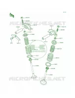 Valve pour Kawasaki Bayou 300