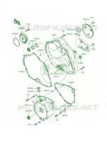 Engine Cover pour Kawasaki Bayou 300