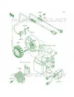 Generator pour Kawasaki Bayou 300